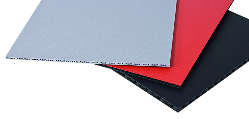 Lightweight board, Con-Pearl® sheets: plastic Corrugated board