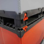 plastic pallet box stackable: light tech box