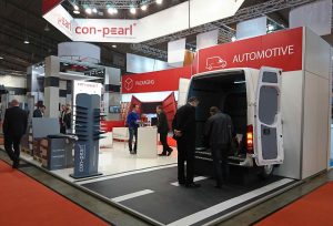 advice at Con-Pearl booth at LogiMAT 2017