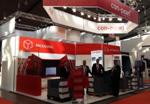 Con-Pearl booth with our sales team at LogiMAT 2017